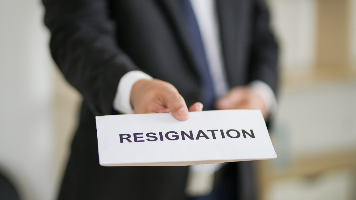 resigning checklist